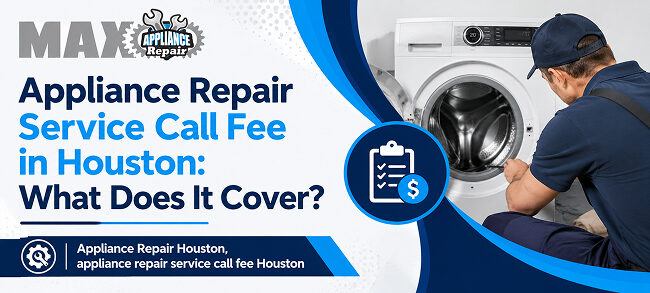 Appliance Repair Service Call Fee in Houston